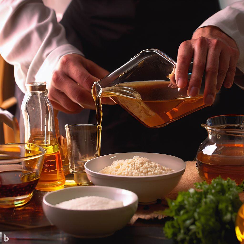 Uso do álcool no preparo de receitas